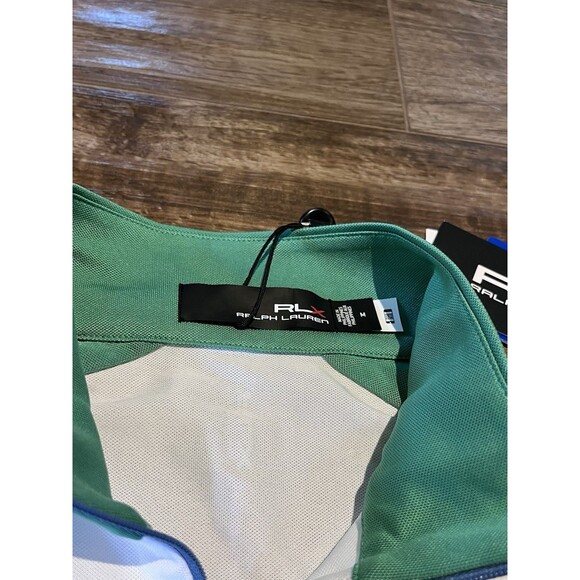RLX Ralph Lauren Golf Polo Womens Size M White Sleeveless Shirt National Dallas - Picture 6 of 16